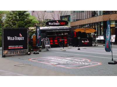 『ワイルドターキー バーボン 101』の日本本格上陸に合わせた屋外＆屋内イベント「WILD TURKEY AMERICAN CLASSIC MARKET」開催！