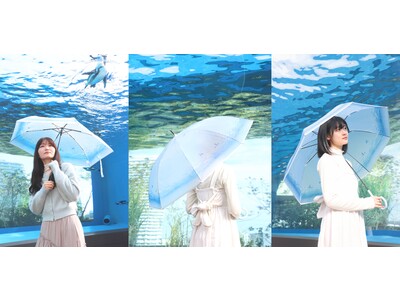 サンシャイン水族館×Wpc.初コラボレーション！頭上を羽ばたくケープペンギンの姿が圧巻！人気の水槽”天空のペンギン”を再現した「フライングペンギン アンブレラ」発売