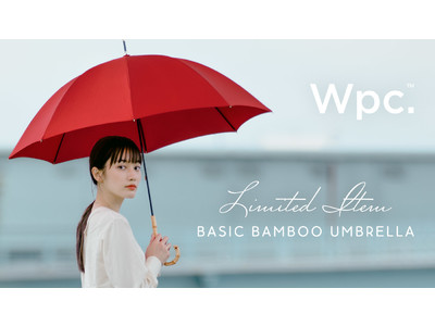 Wpc.心斎橋パルコ店＆オンライン限定「ベーシックバンブーアンブレラ」に７デザインが新登場 楽天市場レディース雨傘部門1位も獲得