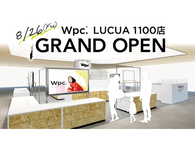 梅田初出店！レイングッズブランド「Wpc.」 直営店舗「Wpc. LUCUA 1100店」が2022年8月26日(金)オープン