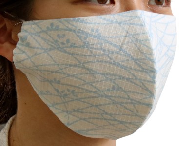 「日焼け防止」「大きめ」「老舗・三勝の浴衣生地」の洗える夏用綿マスクが登場！