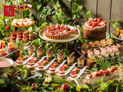 【CE LA VI TOKYO】一口ずつ味わう冬の贅沢、甘酸っぱい苺と濃厚チョコレートで楽しむ冬限定ブッフェが1月15日(木)スタート！