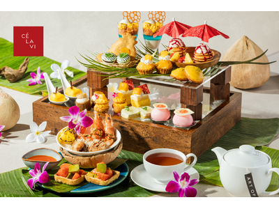 【CE LA VI TOKYO】渋谷の中心で楽しむ”常夏のご褒美”「HAWAIIAN AFTERNOON TEA」が6月23日(火)スタート！