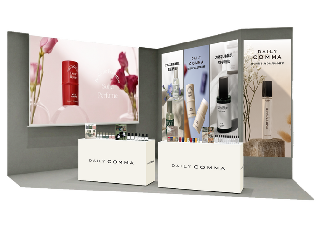 韓国発香水ブランド「デイリーコンマ」@cosme OSAKAにて期間限定POPUPを開催