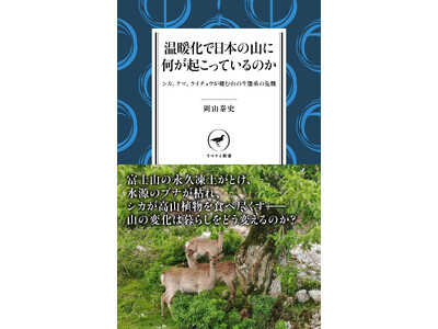 暮らしの安全を守るためにも今知っておきたい「山の温暖化」12の事例を取材。ヤマケイ新書 『温暖化で日本の...