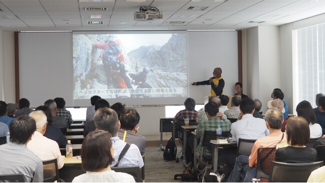 「北アルプス安全登山アピール2026」が7月4日（土）に開催。富山県、岐阜県、長野県の山岳遭難救助隊の精鋭たちが一堂に会する貴重な機会。今夏、北アルプスをめざす登山者必見のセミナー