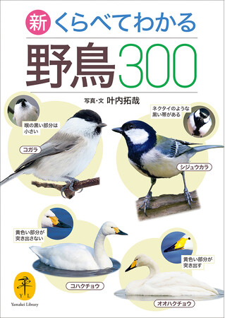 大好評の持ち歩きしやすい野鳥図鑑を最新の分類に従って改訂　ヤマケイ文庫『新 くらべてわかる野鳥300』刊行