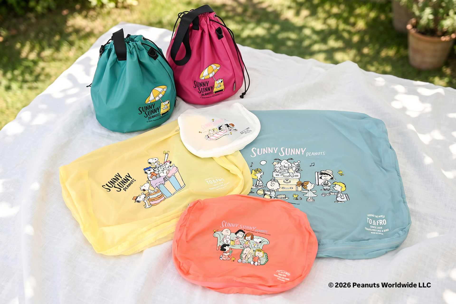 【阪急うめだ本店・阪急百貨店オンラインストア限定】8月12日（水）～ 8月25日（火）「SUNNY SUNNY PEANUTS」にてグッズを発売！TO&FRO POP UPも同日程で開催！
