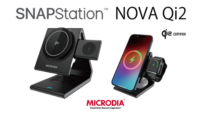 MICRODIA SNAPStation NOVA Qi2 23W 4-in-1 }OlbgCXXe[Vo