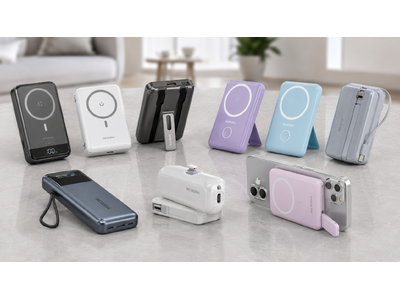 MICRODIA、薄型・Qi2・次世代バッテリー・スマートディスプレイ対応のモバイルバッテリーシリーズを日本市場向けに提案開始