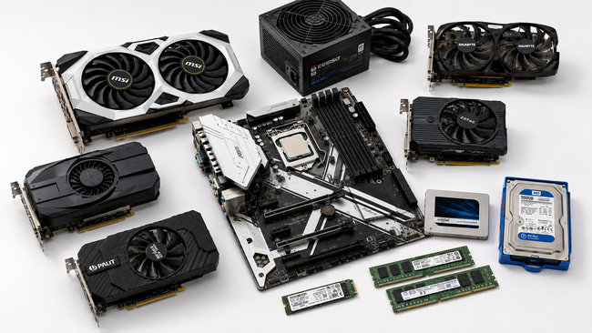 自作PC・修理・法人保守向けに中古PCパーツを販売開始。宏福商事がメルカリShopsで展開