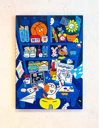 プレスリリース「【京都 蔦屋書店】tamaの個展「GOCHA GOCHA」を5月13日（火）より開催。自身を投影したネコのキャラクターを表情豊かに描く。」のイメージ画像