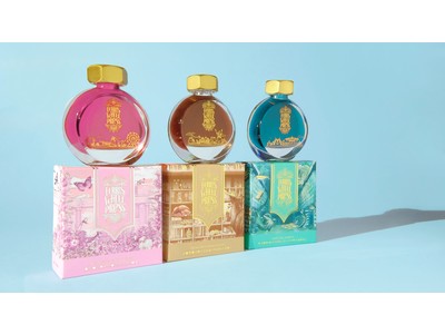 【銀座 蔦屋書店】カナダ発の文具ブランド「Ferris Wheel Press」とのコラボレーションインクの予約販売を3月15日（火）より開始。空想の物語が繰り広げられる都会のブックストアをイメージ。