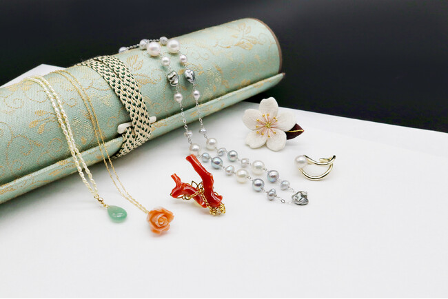 【京都 蔦屋書店】アクセサリーブランドMatsuyoiのフェア「花咲く都のジャパンジュエリー～Japanese Treasure Stones～」を3月30日（土）より開催