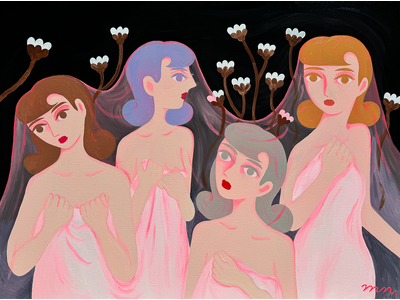 【京都 蔦屋書店】中村桃子の個展「Veil」を9月21日(土)より開催。伝えたくても伝えられない思いをベ...