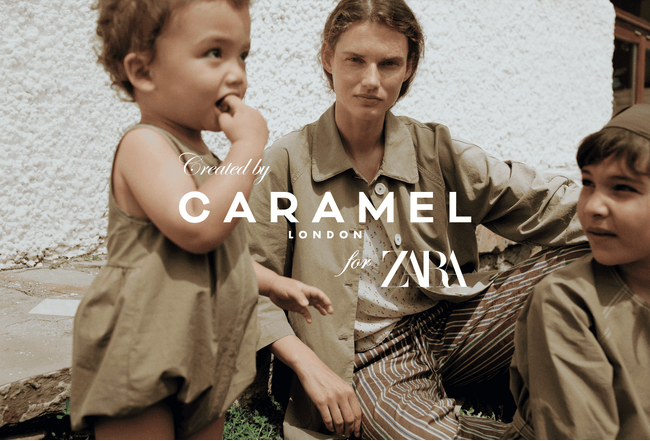 ZARAとCARAMEL マルチシーズンにわたるコラボレーションを発表