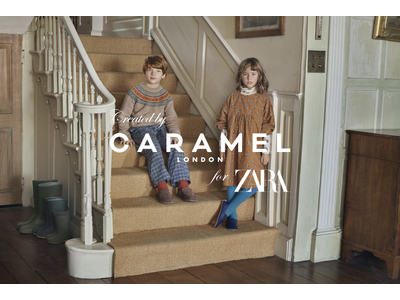 Caramel × ZARA コラボレーション第2弾を発表 - アート性と個性が宿る、子どもたちの日常に寄り添うワードローブ