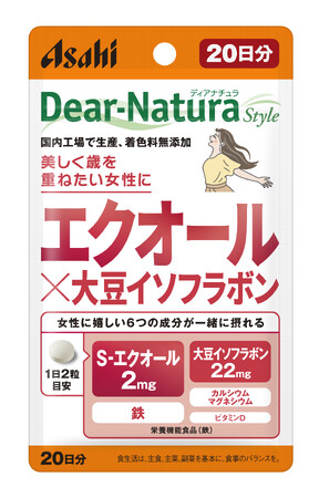 『ディアナチュラスタイルエクオール×大豆イソフラボン20日分』9月7日発売