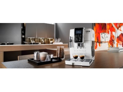 デロンギ ディナミカ コンパクト全自動コーヒーマシン(ECAM35035W