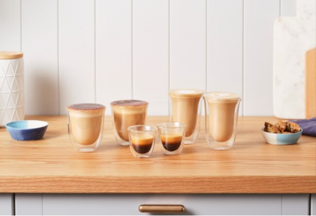 「デロンギ ダブルウォールグラス ミックスコレクション（6個セット）」2025年10月3日（金）より発売