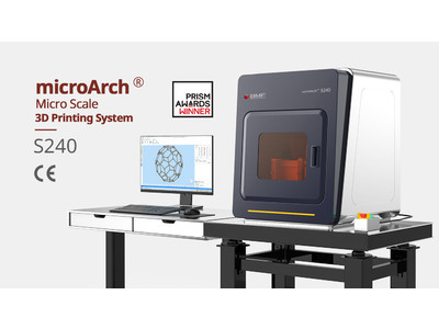 BMF（Boston Micro Fabrication、ボストン・マイクロ・ファブリケーション)　アップグレードした高精細3Dプリンター「microArch(R)S240」を発売開始