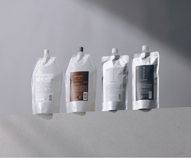 【新ヘアケア】「この形をキープしたい」が毎月の来店サイクルを生み出す。デザインとケアを同時に叶えるサロン専売『マイナステン』を販売開始