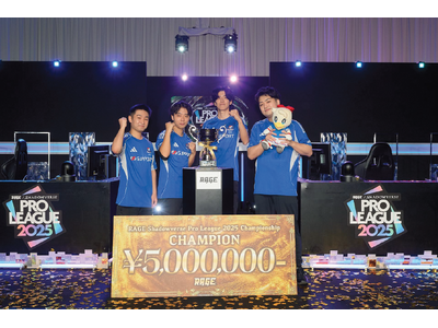 �uRAGE Shadowverse Pro League 2025 Championship�v�v���ō���̔M���킢�𐧂��A���lF�E�}���m�X���N�ԉ��҂Ɍ���I