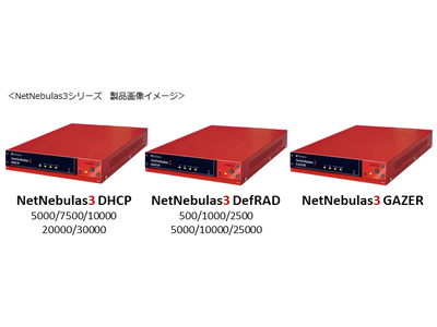 定評ある耐久性、安定性に更なる磨きをかけたリニューアルモデルNetNebulas3シリーズを投入