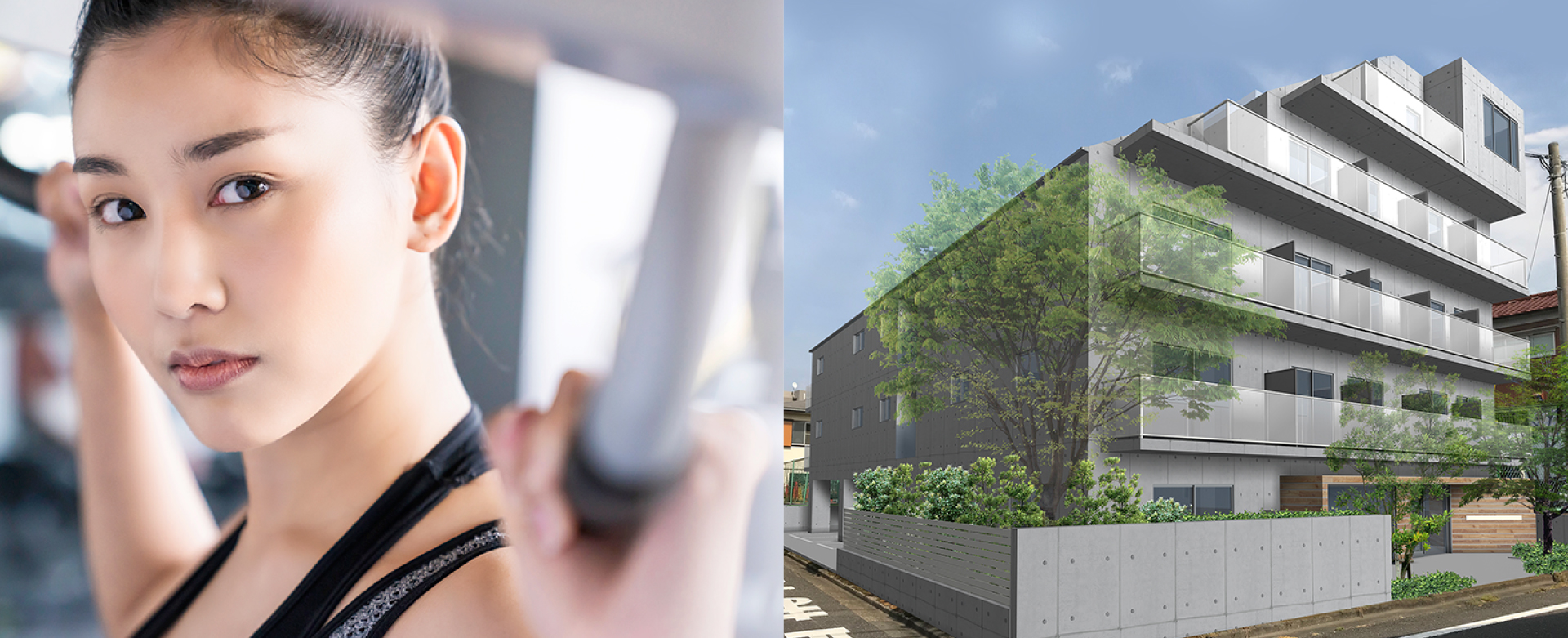 コロナ禍の新しい住まい。日本初パーソナルトレーニング受け放題付き賃貸マンション「ブランセ ボーテ」が誕生