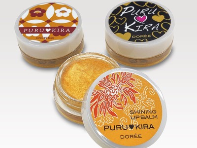 【2月25日新発売】創業120余年の金箔メーカー「カタニ」より、自社オリジナル化粧品ブランド『DOREE(ドレ)』が誕生！第1弾のアイテムは、最高級パール入りの極上リップ「PURU(ハート)KIRA」。