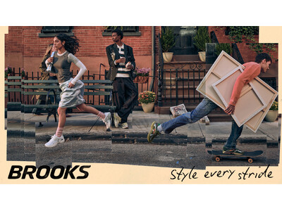 【米国ランニングシューズブランド“BROOKS”】名作ランニングシューズを復刻！＜Adrenaline GTS 10＞3月27日(金)発売！