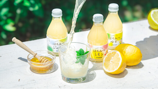 「そのままでは飲みにくい」香酸柑橘を、はちみつでおいしい一杯に。規格外柑橘の活用でフードロス削減にも。和歌山有田の伊藤農園が新商品「はちみつ柑橘ドリンク」発売