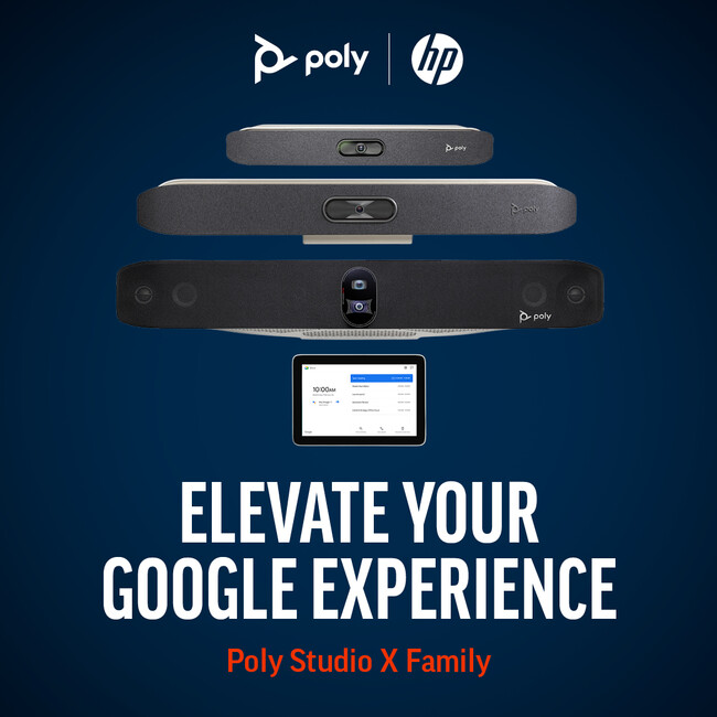 Poly ́uStudio X rfIo[V[YvAAndroid x[X̃rfIcp[Ƃď߂ Google Meet ɑΉ