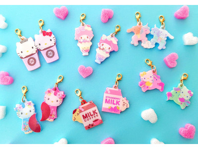 サンリオキャラクター達がくっつく姿が可愛い「サンリオキャラクターズ ペアチャーム」新発売