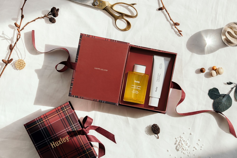 クリスマスギフトにも！サボテンオイルのスキンケアブランドHuxleyからホリデーコレクション；ハンドアンドボディが新登場。