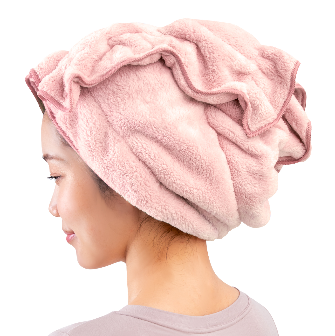 【新商品】髪の毛乾かすのが苦手な方へ超吸水タオルでイライラにさよなら「ヘアドライタオルFUWAP-フワップ-」