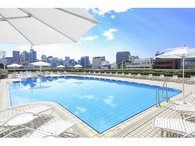 猛暑の夏は、都心のオアシスでクールダウン。東京ドームホテルにて滞在中利用し放題のガーデンプール利用券付き...