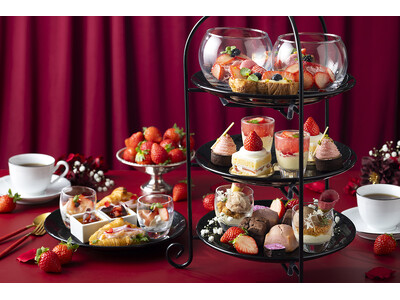 地上150mの絶景とともに味わう“いちご尽くし”。東京ドームホテル「ストロベリーアフタヌーンティー」12月9日(火)より提供開始