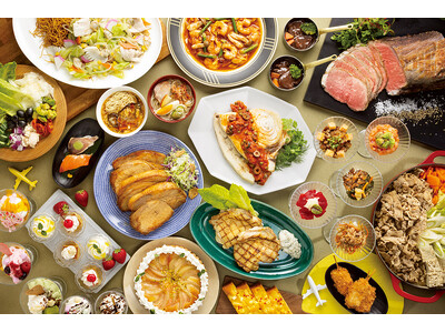 日本の食をはじめ、さまざまな地域のご当地グルメを中心とした50種類以上のメニューがラインナップ！贅を尽く...