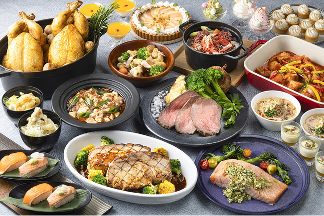 フォワグラ・鮎・上海蟹などの食材を美食の数々へ。ホテルシェフの技が詰まった期間限定ブッフェ。開業26周年記念「アニバーサリーフェア～シェフによる技の饗宴～」2026年6月1日(月)より開催