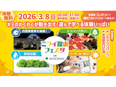 キャラットがこどもたちの学び・体験・未来の可能性を広げる体験型イベント「ミライ探求フェスタ」に出展