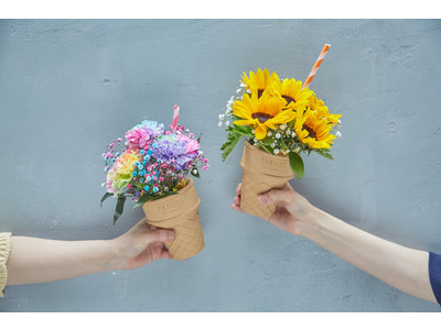 お花がレインボースイーツに！？『ICECREAM BOUQUET 2021 -アイスクリームブーケ-』がフラワーショップkarendoから夏季限定で新発売