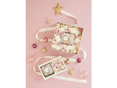 【フラワーギフトショップkarendo × OLIVIA BURTON】お好きな時計と組み合わせが出来るクリスマスフラワーギフトボックスと限定モデル腕時計セットを数量限定で販売