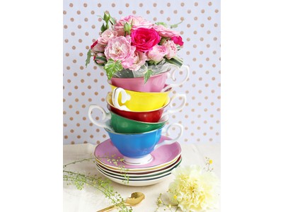 「お花」×「ティーカップ」で笑顔あふれる時間を『 Tea cup bouquet -ティーカップブーケ- 』10月15日(木)フラワーショップkarendoより新発売