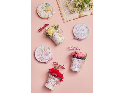 【フラワーショップkarendo】2021年母の日ギフト「カーネーション」×「マグカップ」を掛け合わせた『mug cup bouquet-マグカップブーケ-』が3月15日（月）より先行予約販売スタート