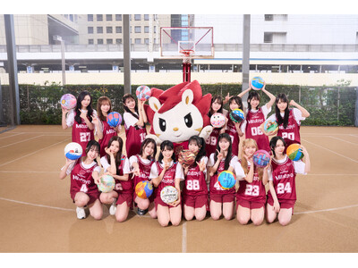 川崎ブレイブサンダース × AKB48 コラボプロジェクト「バスケのある街、川崎」を彩る16枚のウォールアートをラ チッタデッラに掲示