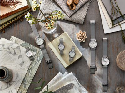 エシカル時計ブランド ’August Berg (オーガスト・バーグ)’ が英国の伝統的デザインブランド ‘Morris & Co. (モリス・アンド・コー)’とのスペシャルコラボレーションを発表