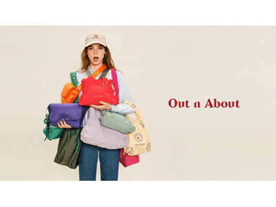 【株式会社ジオン商事】好きな色で、好きな場所へ。バッグからリラックスウェアまで、旅も日常も彩るライフスタイルストア「Out n About(アウト ナバウト)」スタート！