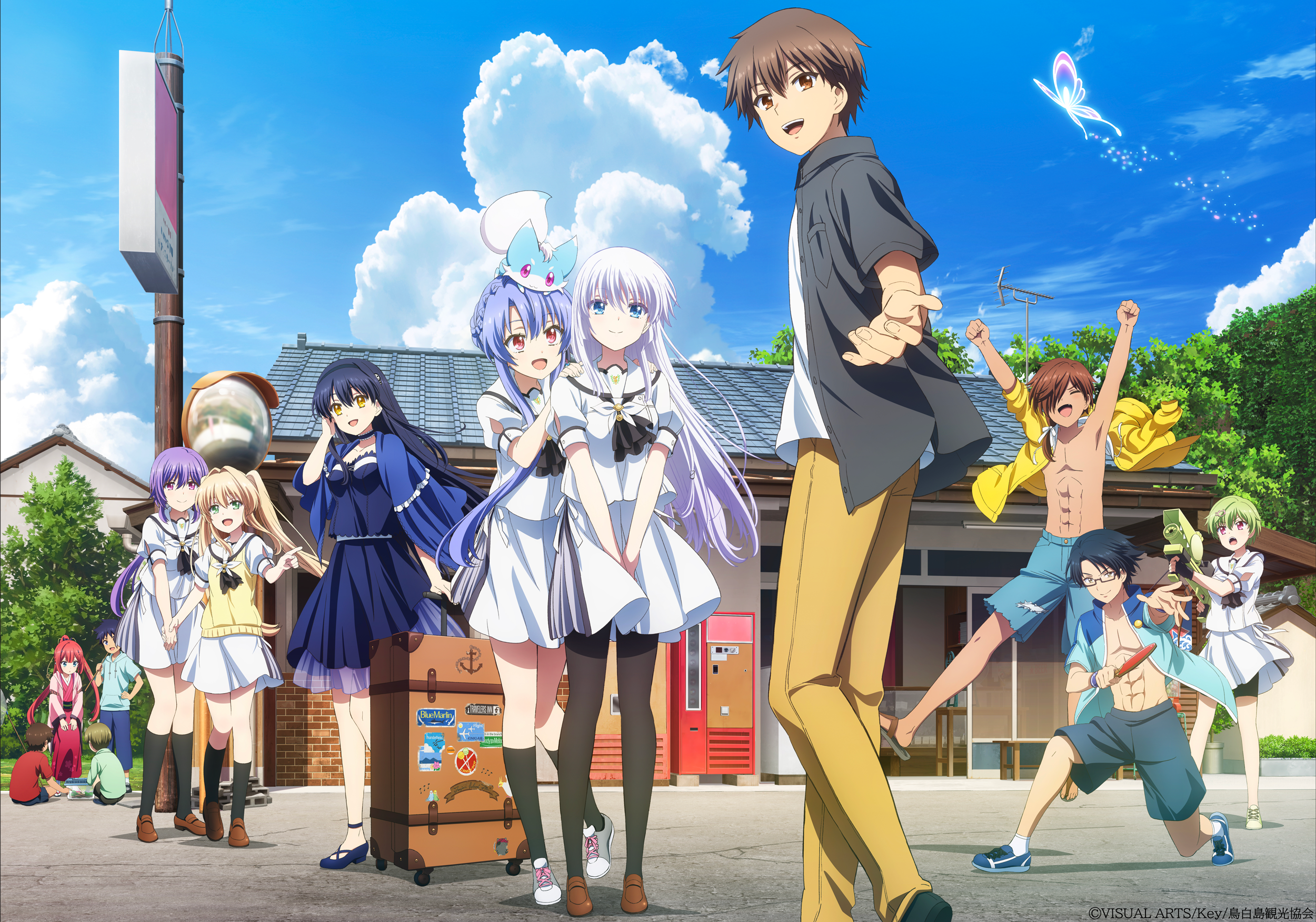 TVアニメ『Summer Pockets』最新情報！8月15日（金）より劇場編集版の上映が決定！TVアニメの配信プラットフォームにNetflixが追加！