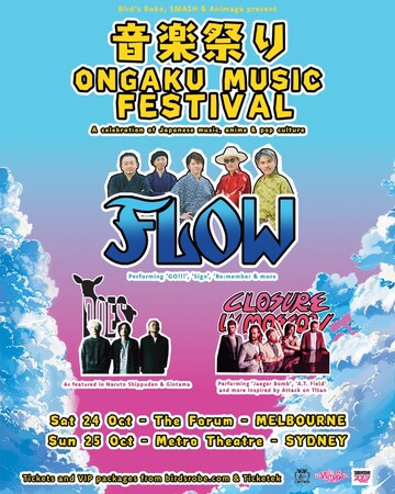 ロックバンド『DOES』、ペルーチリ、メキシコでのライブを大熱狂のうちに完走!FLOWと共に初のオーストラリア公演も決定 ― 舞台はメルボルン&シドニーへ